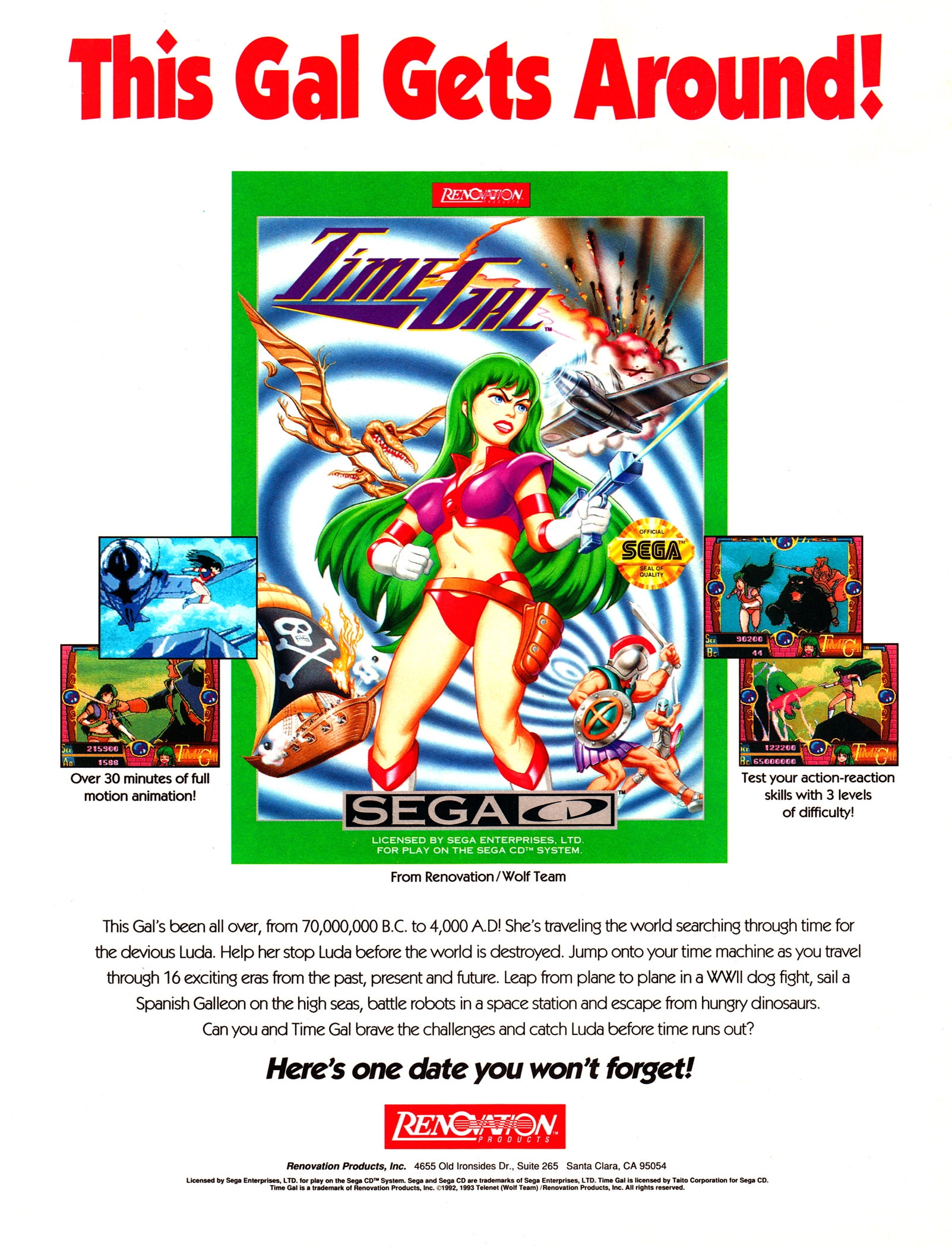 Time Gal (SCD) (Genesis) (gamerip) (1992) MP3 - Download